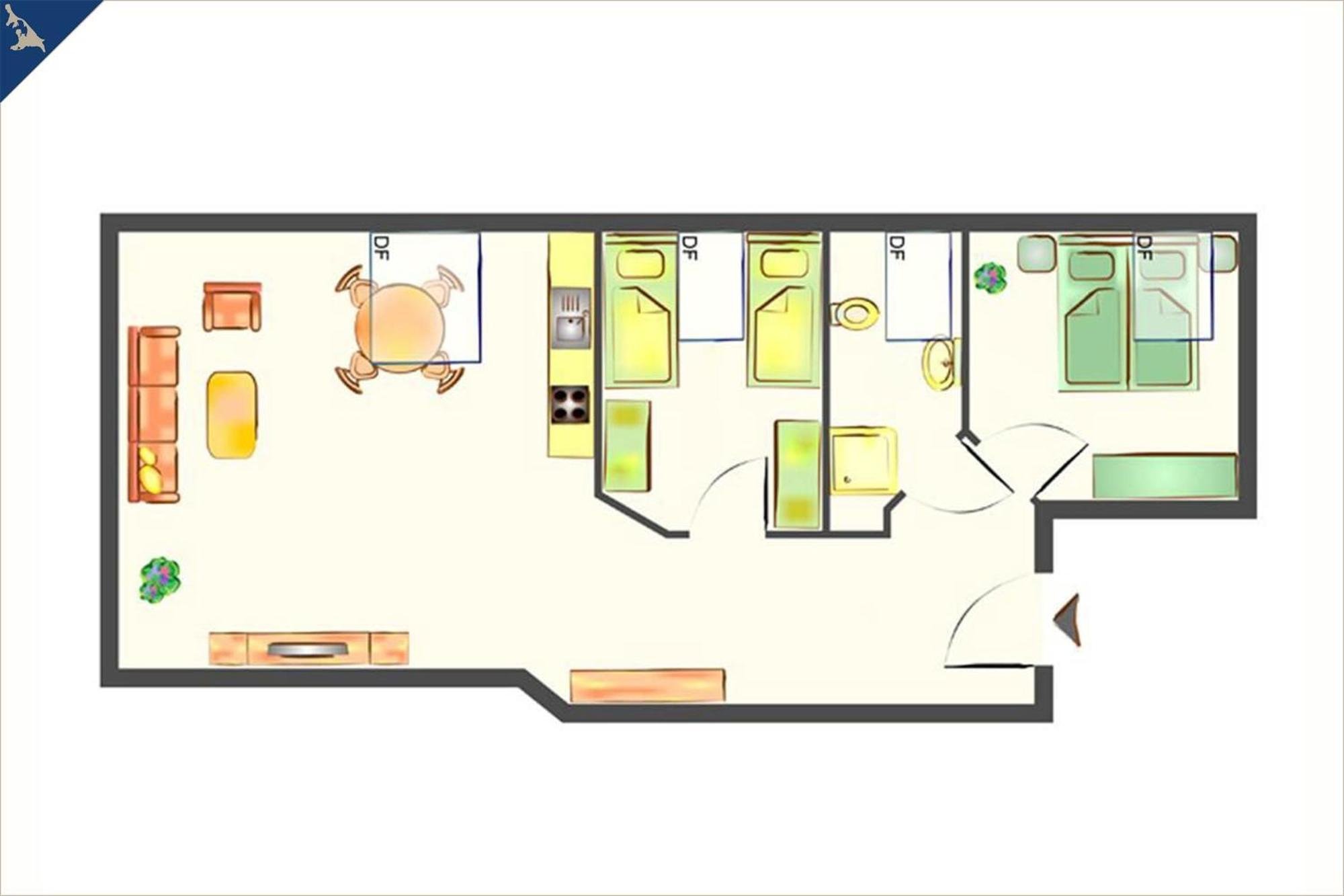 Apartment Westfalia 2 제바트헤링스도르프 외부 사진